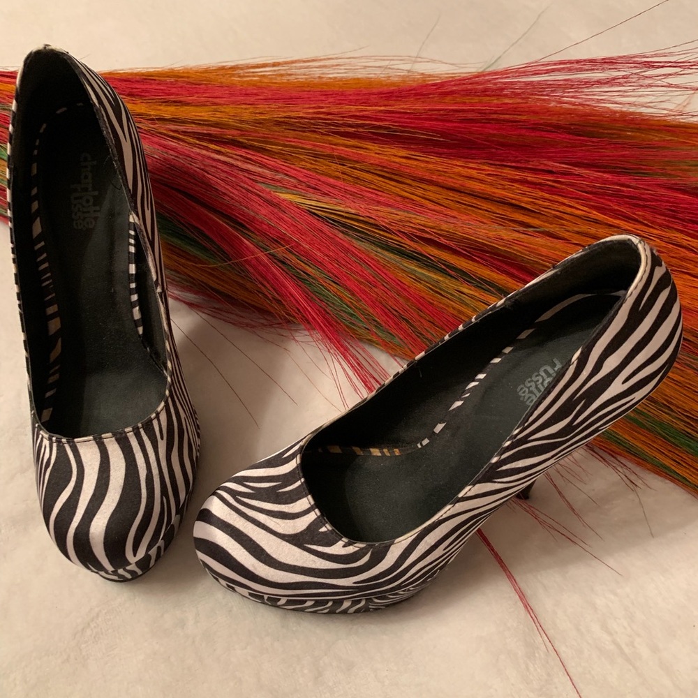 Zebra Print Pumps